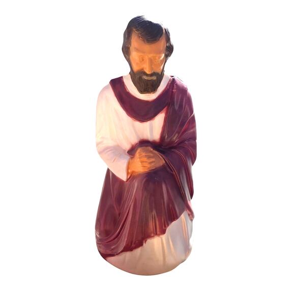 Vintage General Foams Plastics Joseph Blow Mold Wired Light Outdoor Holiday - Picture 1 of 6